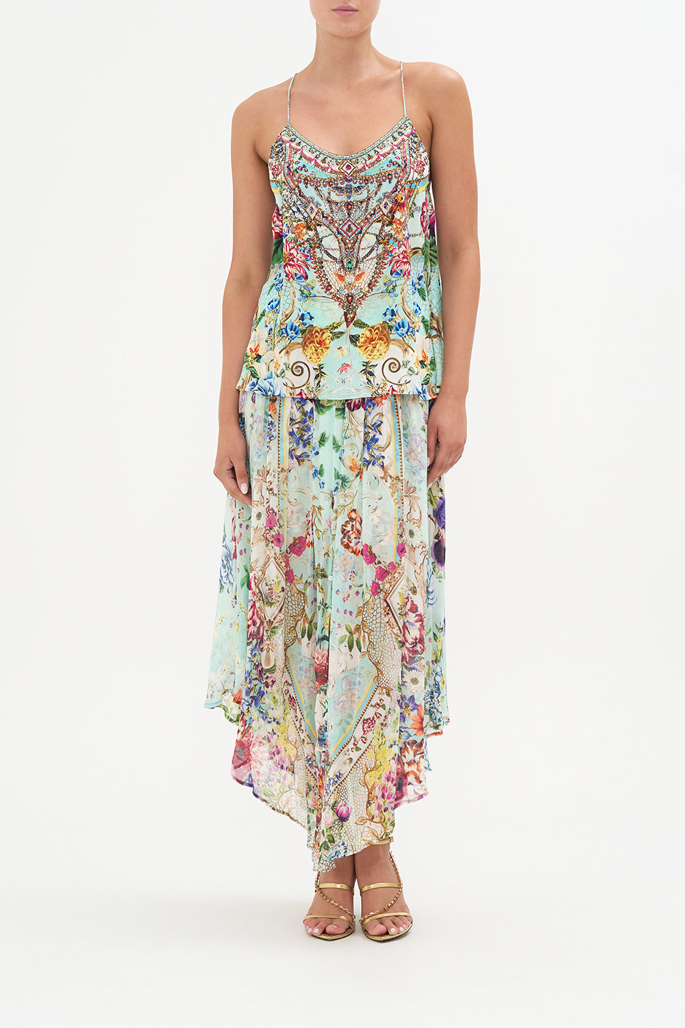 T BACK SHOESTRING TOP HONEY HONEY