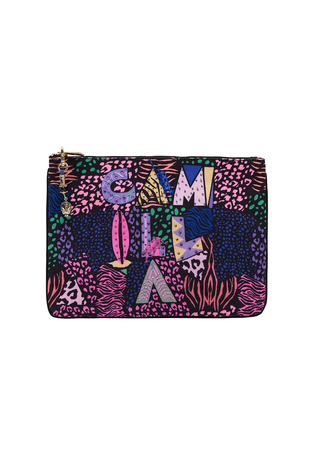 SMALL CANVAS CLUTCH FAIR LADYS DINKUM