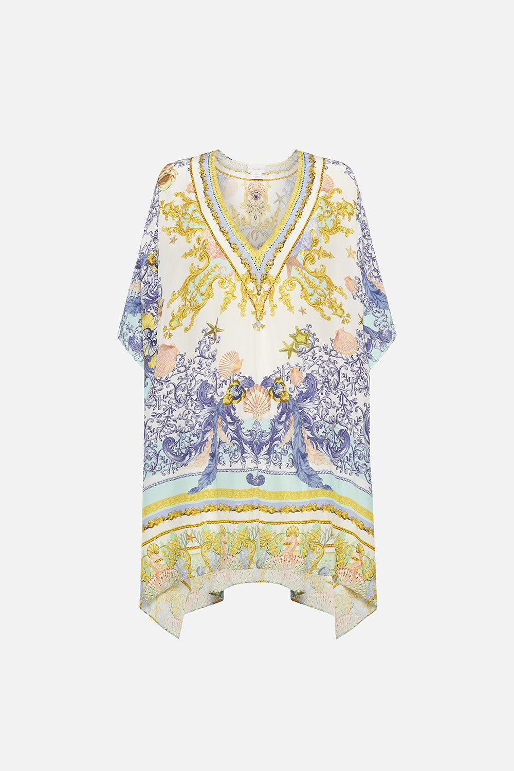 RECTANGULAR V NECK KAFTAN STAR OF THE SEA