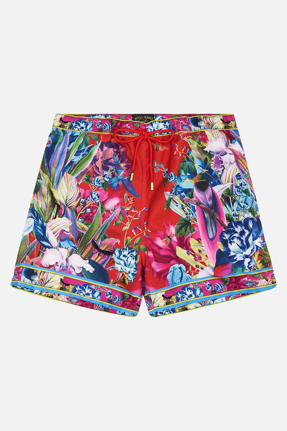 ELASTIC WAIST BOARDSHORT BIRDS OF A FEATHER
