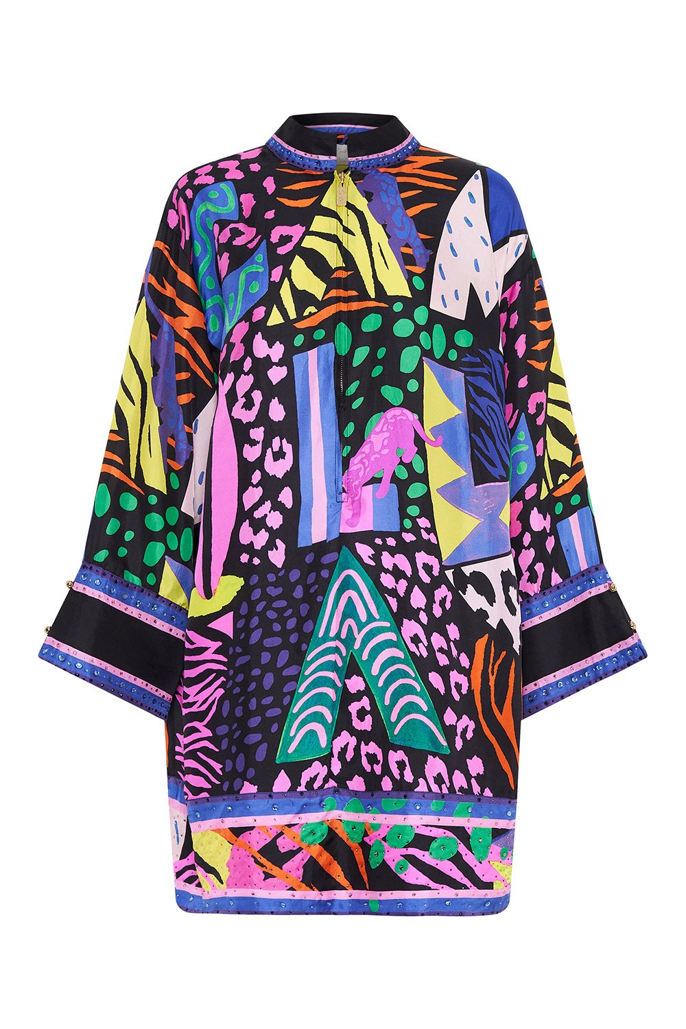 ZIP FRONT SHIRT DRESS FAIR LADYS DINKUM