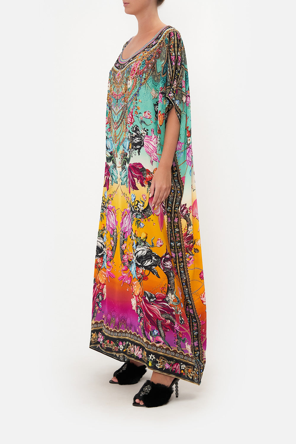 ROUND NECK KAFTAN VIPER ROOM