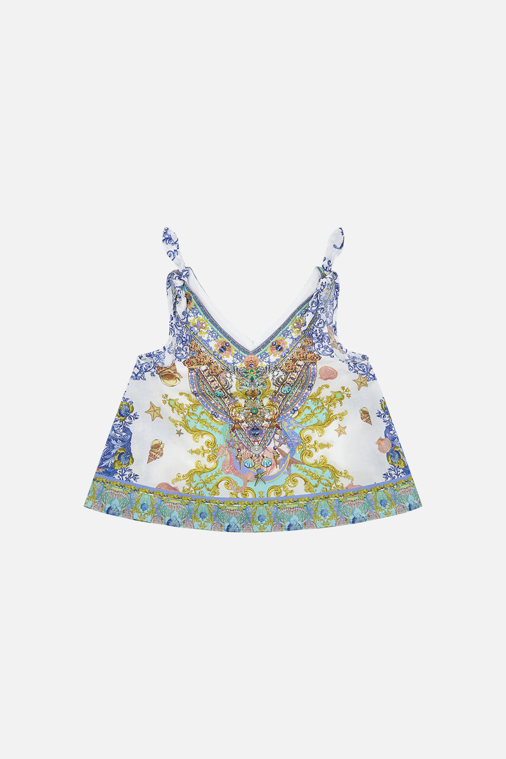 KIDS TIE SHOULDER TOP 4-10 STAR OF THE SEA