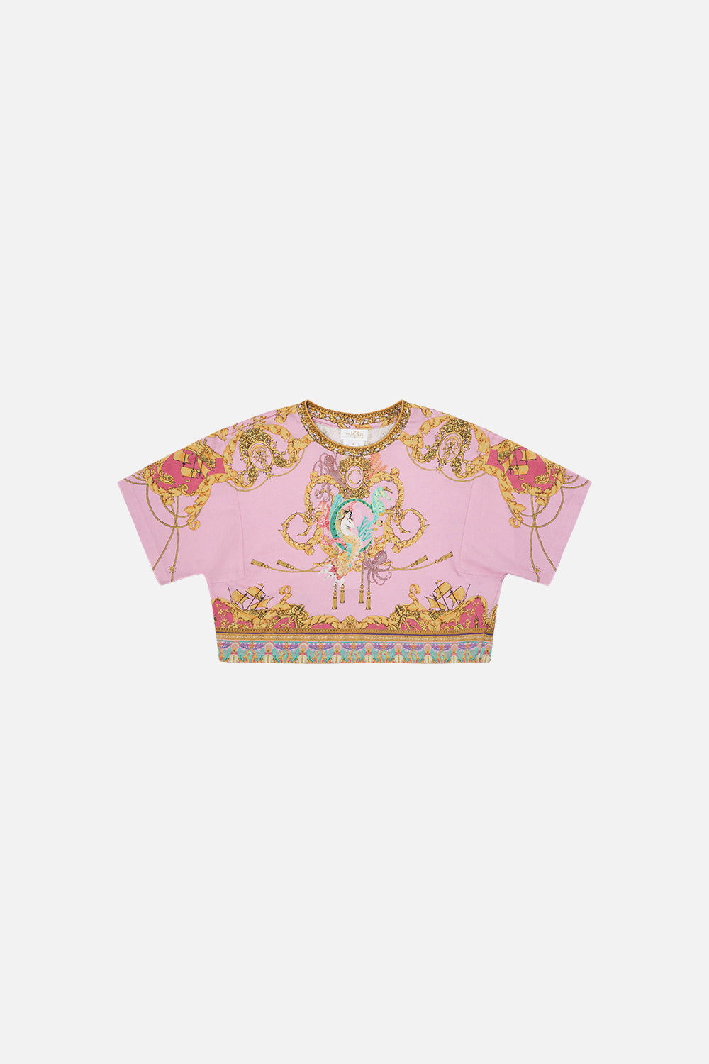 KIDS OVERSIZED TEE 12-14 MERMAID MOTEL