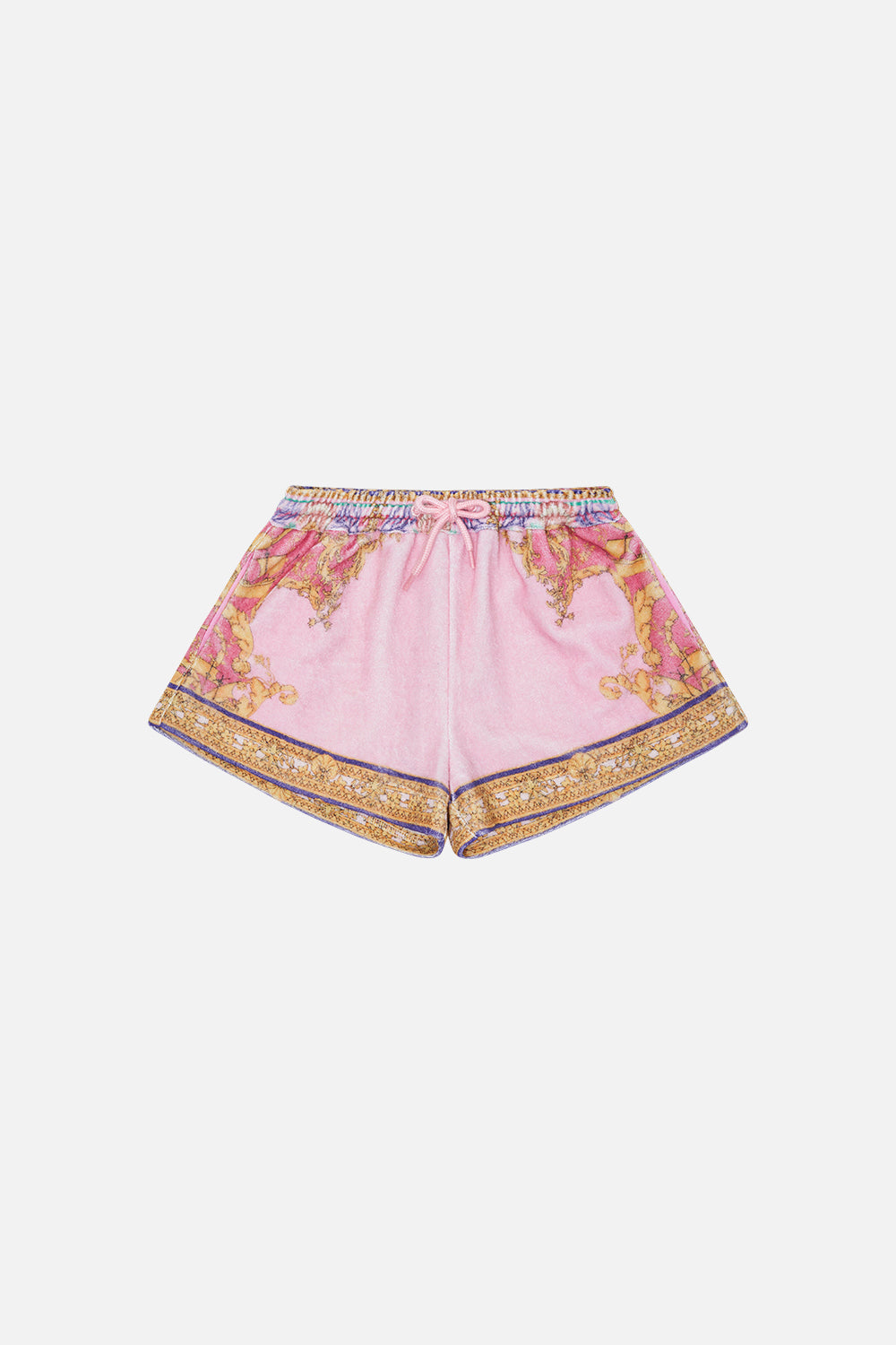 KIDS TERRY SHORT 12-14 MERMAID MOTEL