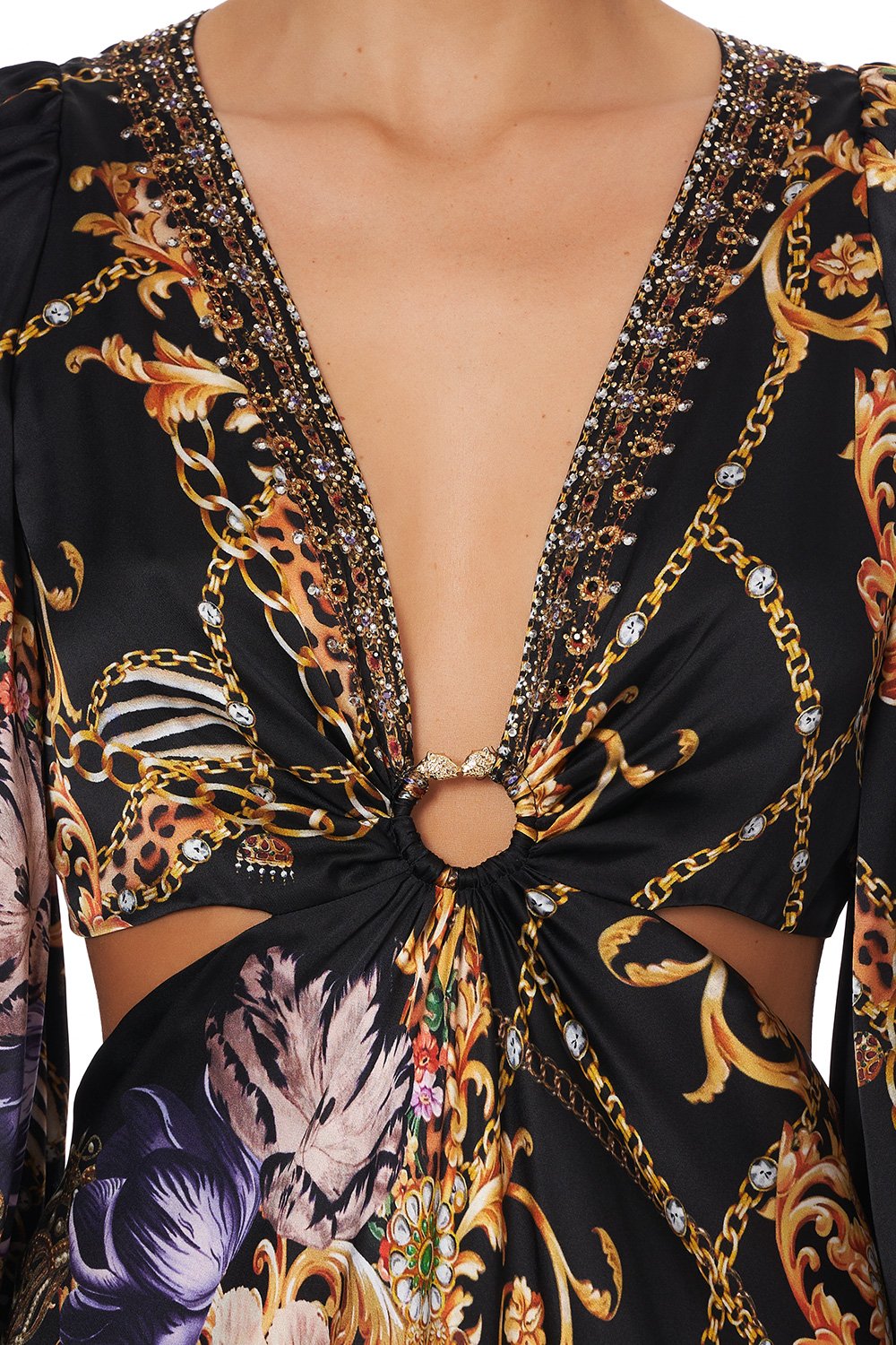 U-RING CUT OUT DRESS A NIGHT IN THE 90S