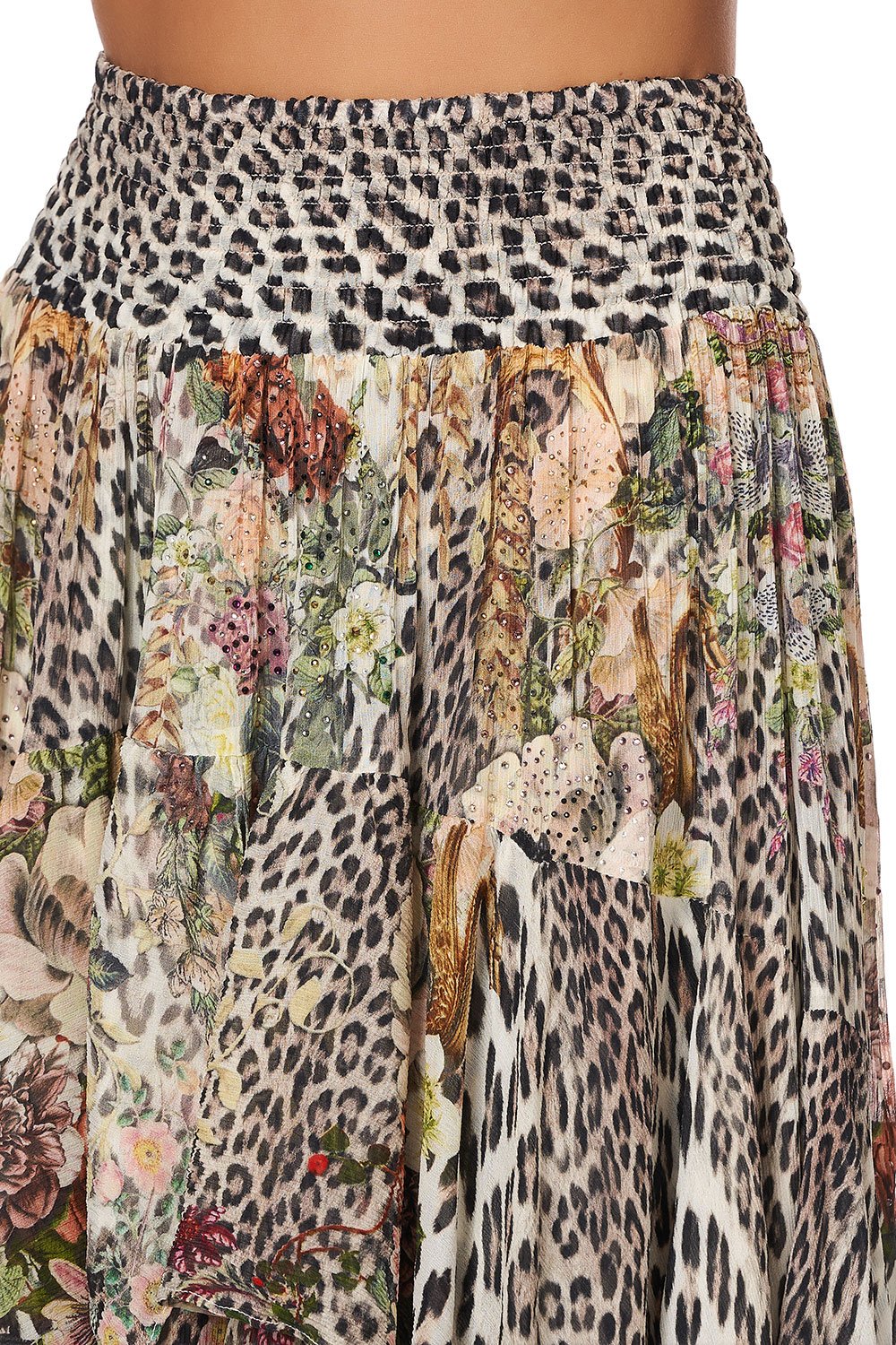 SKIRT WITH DOUBLE LAYER HEM ANARCHY AT ANNABELS