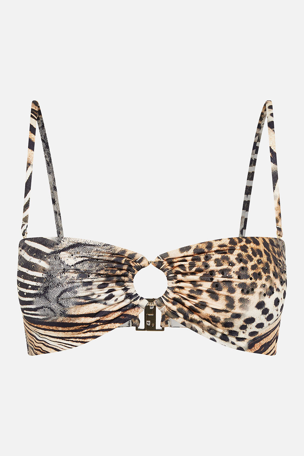 BANDEAU WITH RING FRONT FOR THE LOVE OF LEO