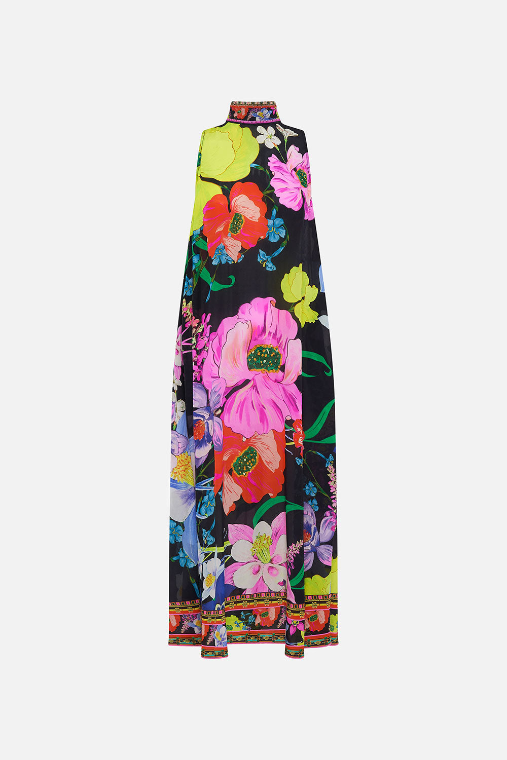 HIGH NECK DRESS WITH BACK NECK TIE AWAY WITH THE FAIRIES