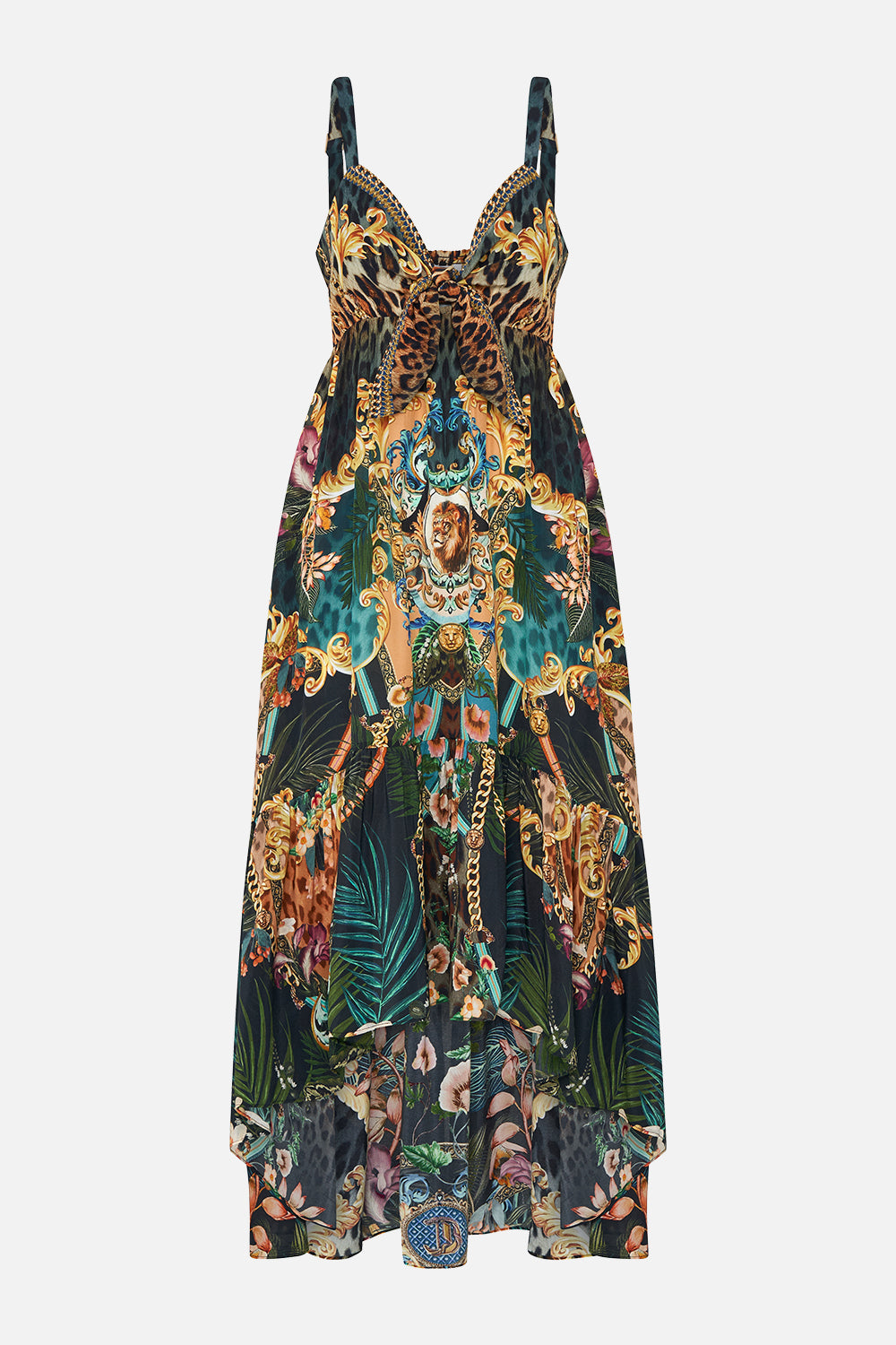 TIE FRONT HIGH LOW DRESS FEARLESS FELIS