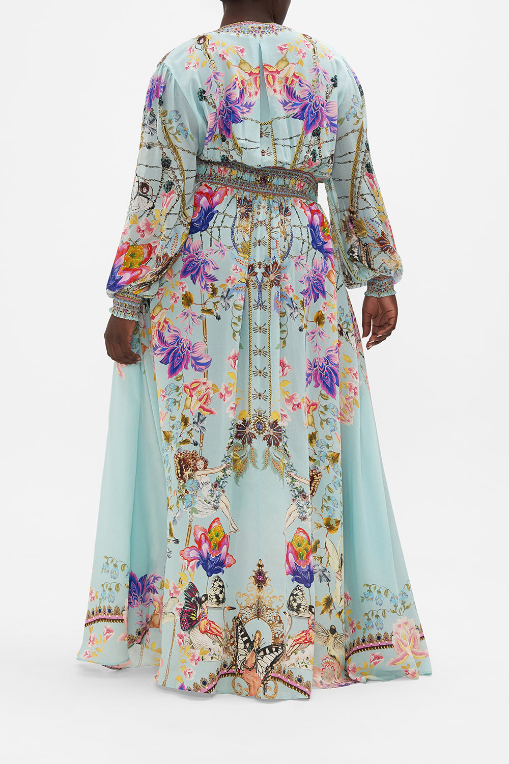 BUTTON DRESS WITH SHAPED WAISTBAND LOVE WEB