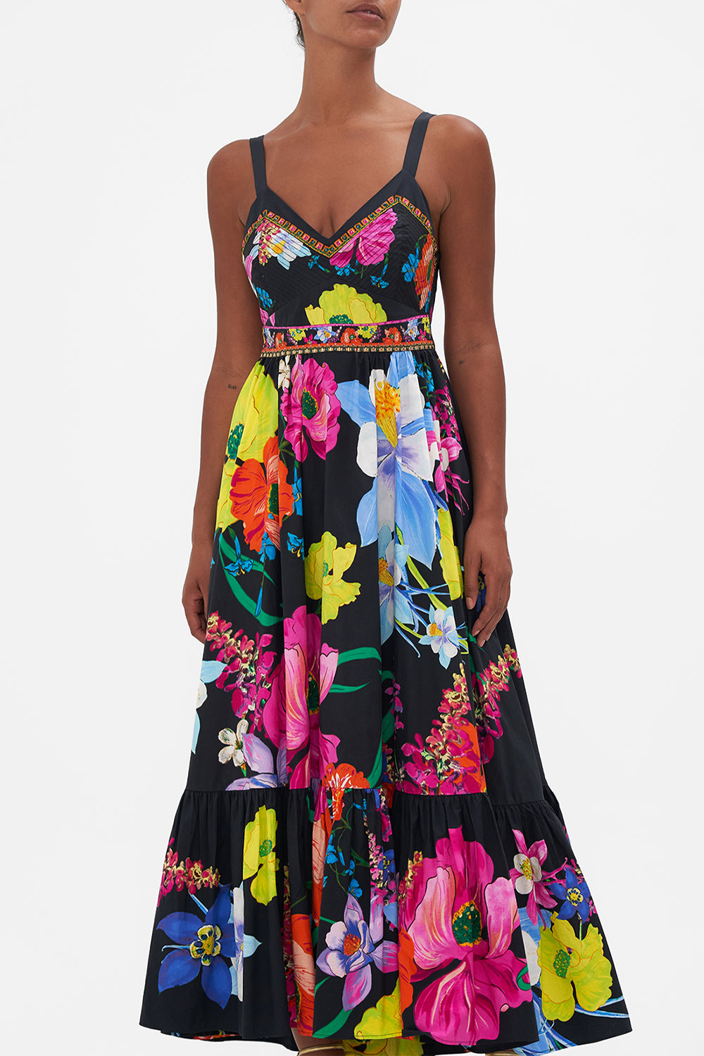 DRESS WITH FITTED BODICE AWAY WITH THE FAIRIES