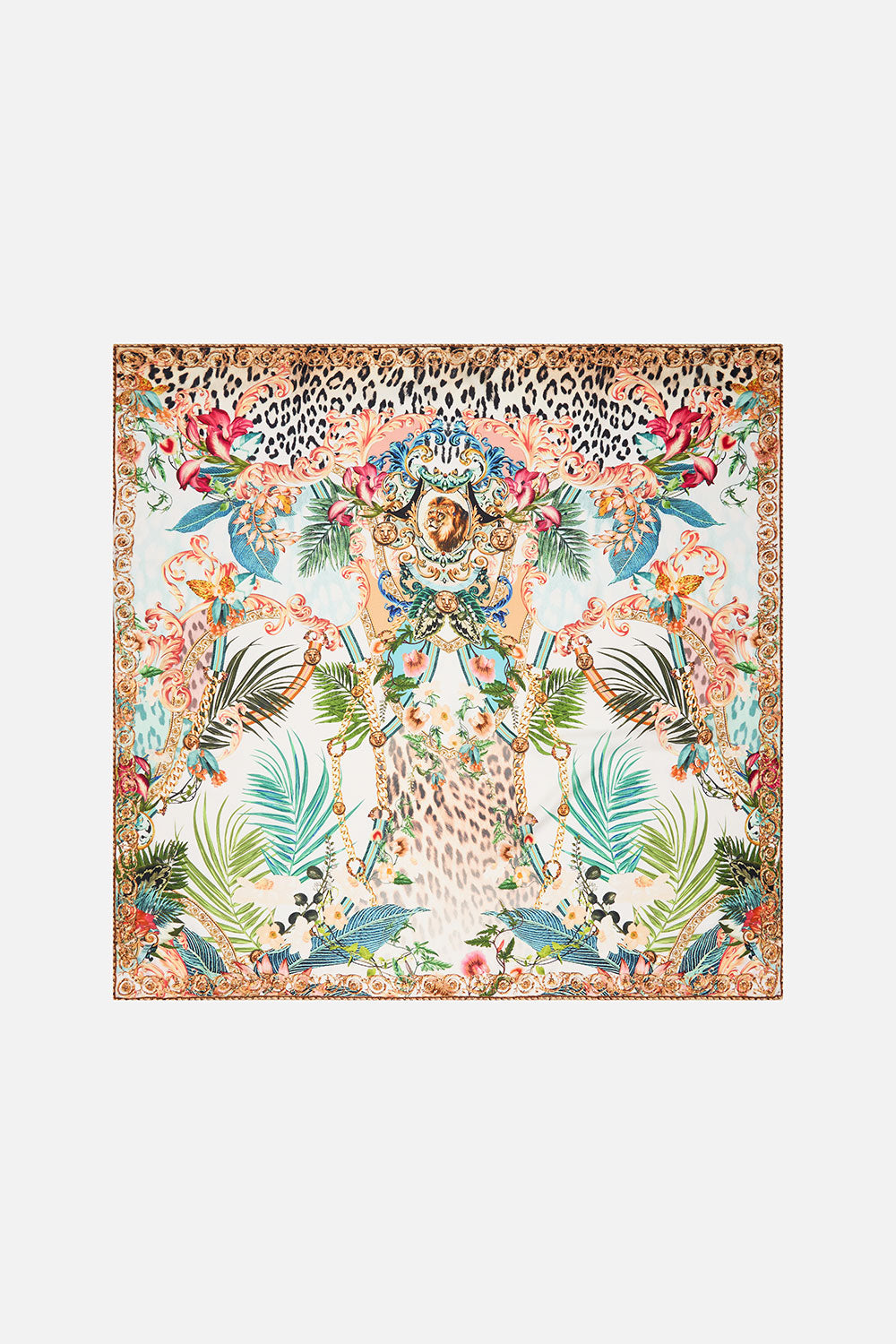 LARGE SQUARE SCARF ROYALTY LOYALTY