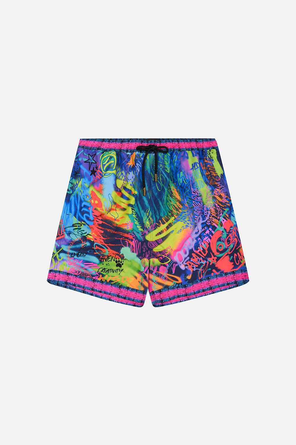 ELASTIC WAIST BOARDSHORT MOTHER EARTHS ARMY