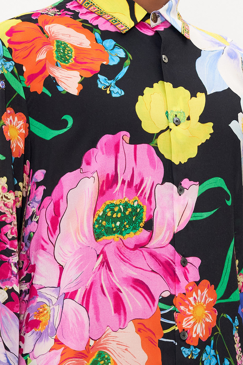 COLLARED LONG SLEEVE SHIRT AWAY WITH THE FAIRIES