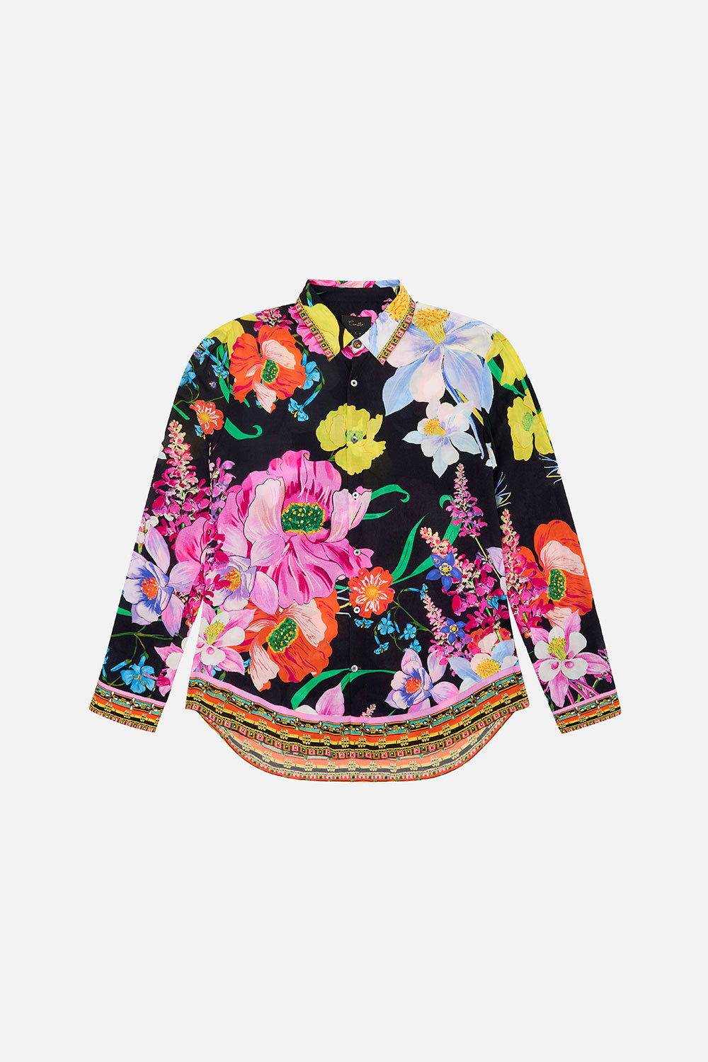 COLLARED LONG SLEEVE SHIRT AWAY WITH THE FAIRIES