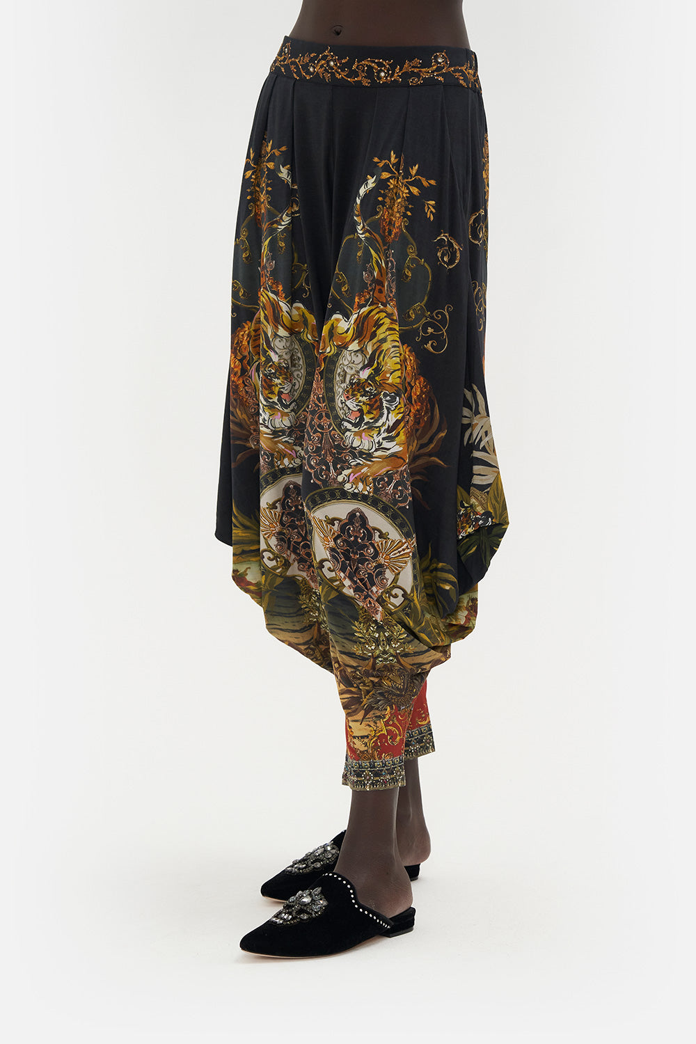 JERSEY DRAPE PANT WITH POCKET THE QUEENS KING