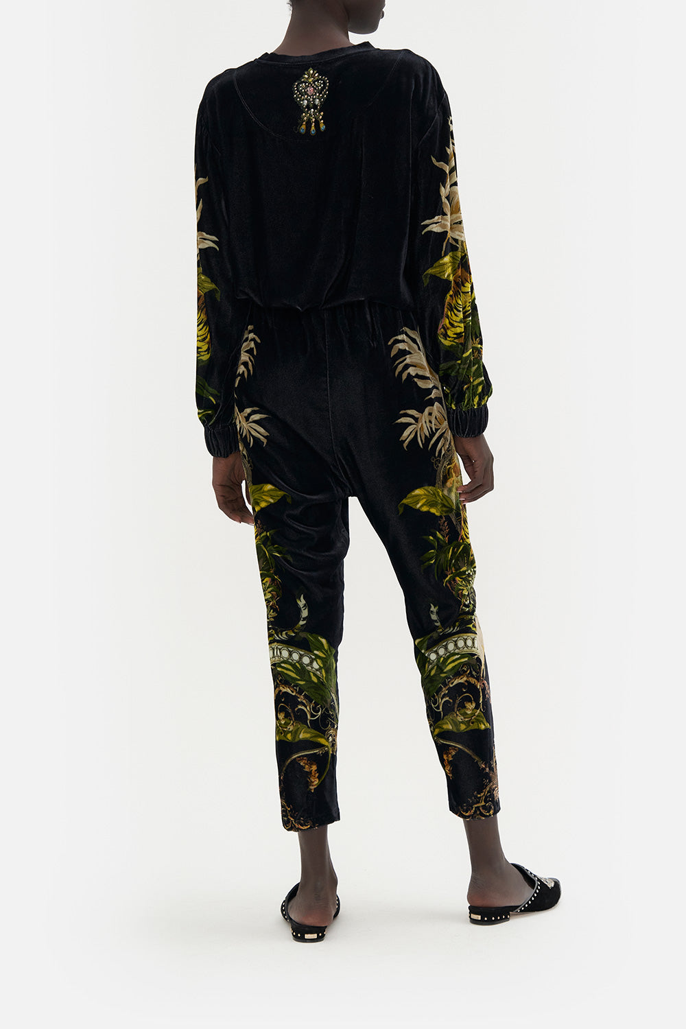 RIB WAIST RELAXED PANT THE QUEENS KING