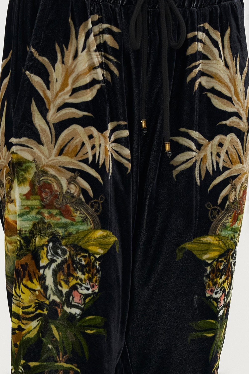 RIB WAIST RELAXED PANT THE QUEENS KING