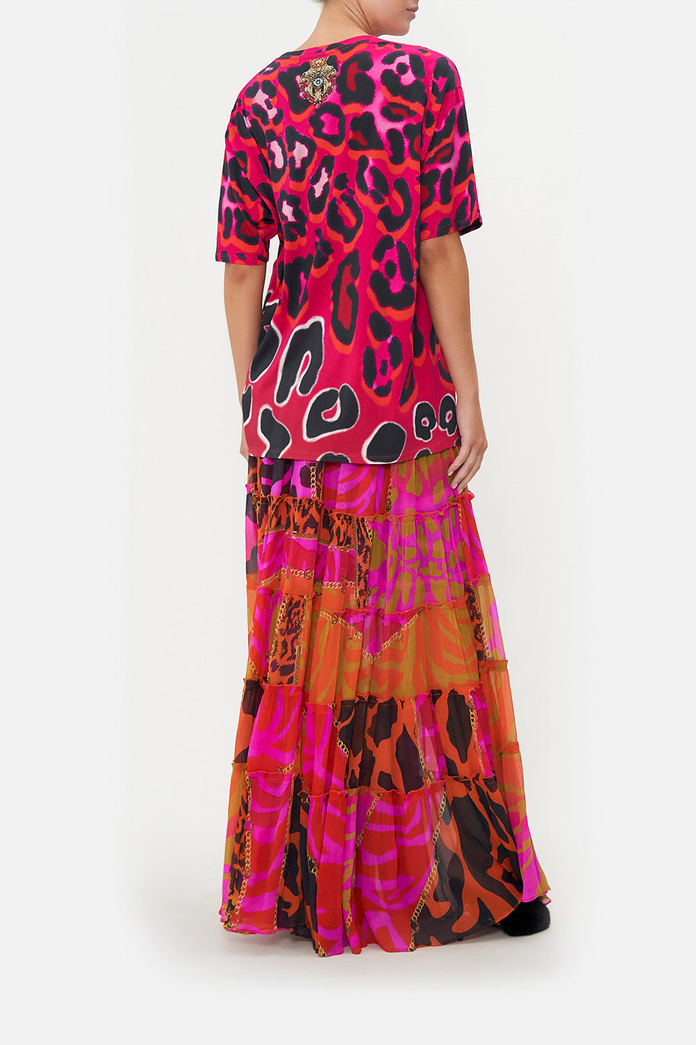 OVERSIZE BAND TEE ALWAYS CHANGE YOUR SPOTS