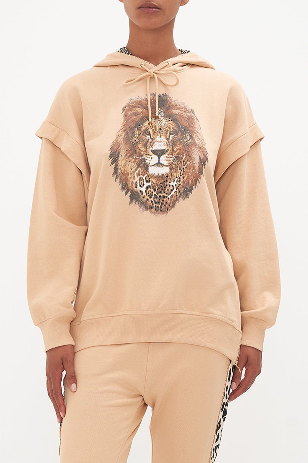 SIDE ZIP HOODIE KITTY KAT KLUB