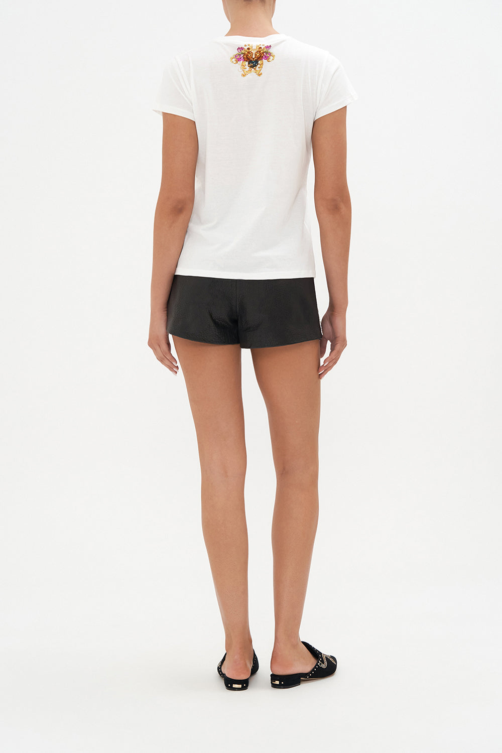 SLIM FIT ROUND NECK T-SHIRT ROYALTY LOYALTY