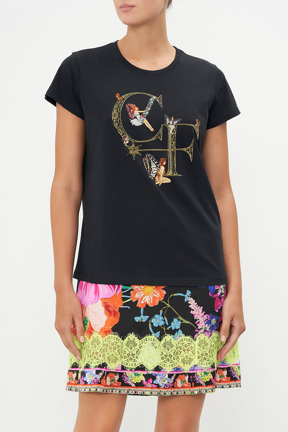 SLIM FIT ROUND NECK T-SHIRT TO CATCH A SPIDER