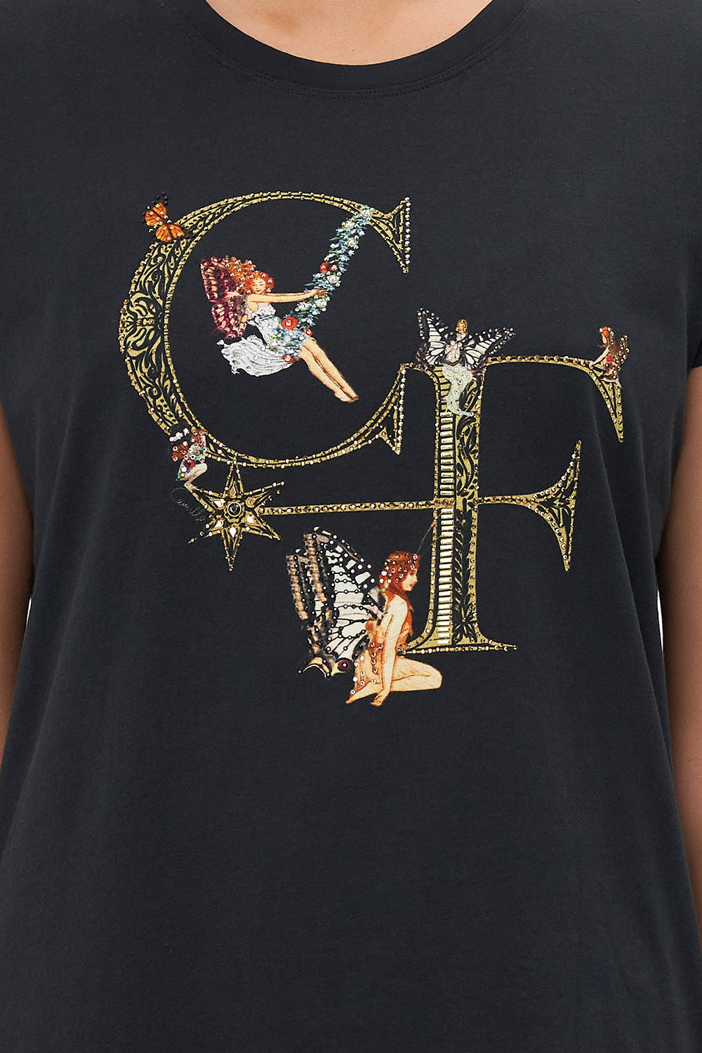 SLIM FIT ROUND NECK T-SHIRT TO CATCH A SPIDER