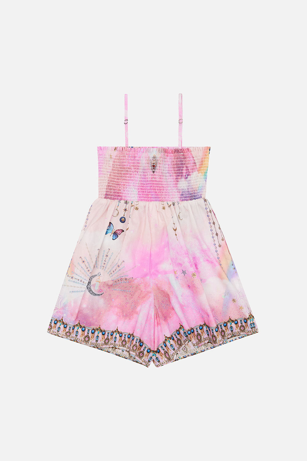 KIDS PLAYSUIT WITH SHIRRING 12-14 WINGS OF PEGASUS