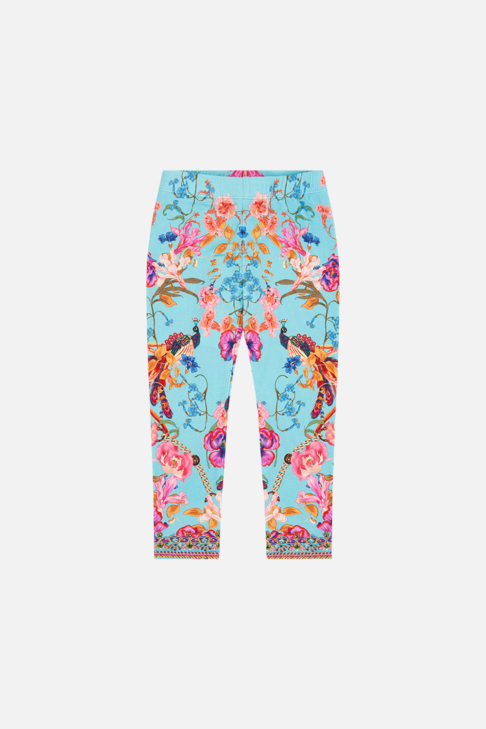 KIDS LEGGINGS 12-14 NATURES KALEIDOSCOPE