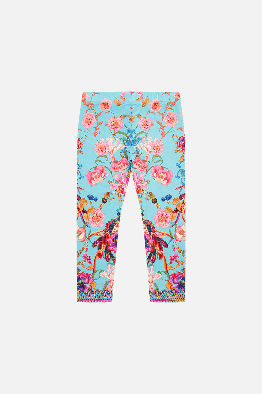 KIDS LEGGINGS 12-14 NATURES KALEIDOSCOPE