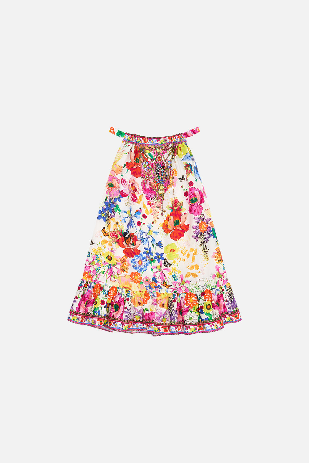 KIDS FRILL HEM DRESS 4-10 FAIRY GANG