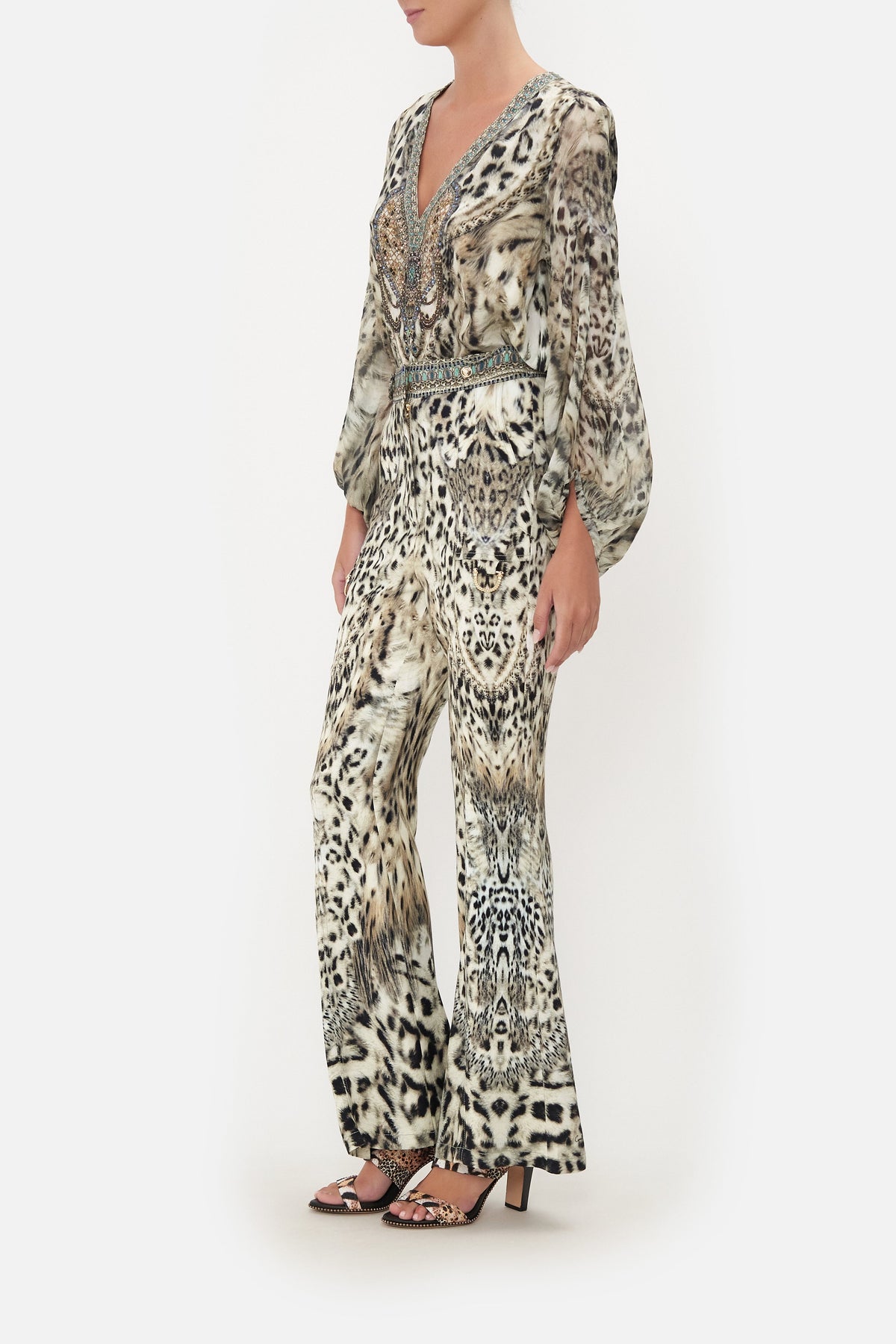 FLARE WITH D-RING DETAIL SNOW WHISPERS