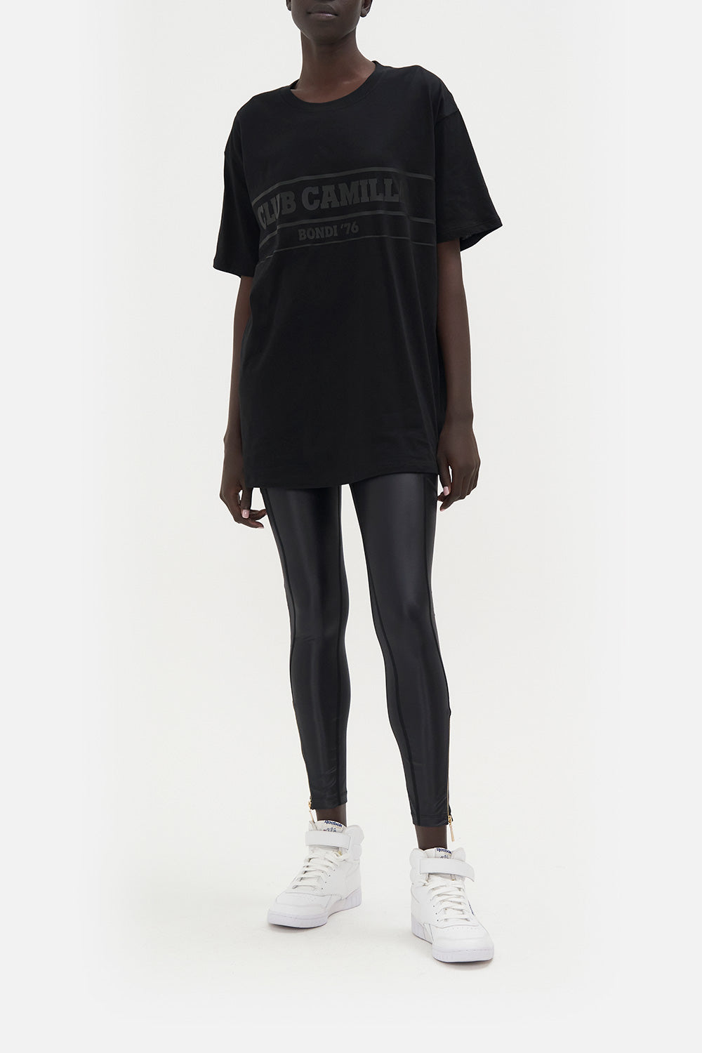 OVERSIZE BAND TEE SHES GOT GRACE