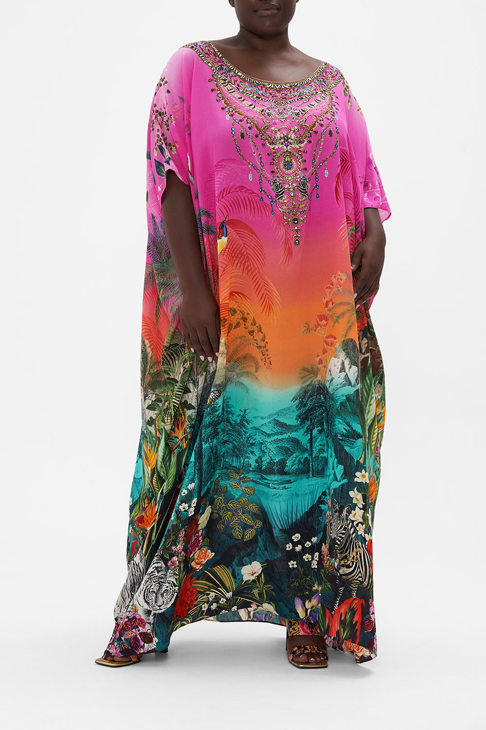 ROUND NECK KAFTAN UNTAMED RUNAWAY