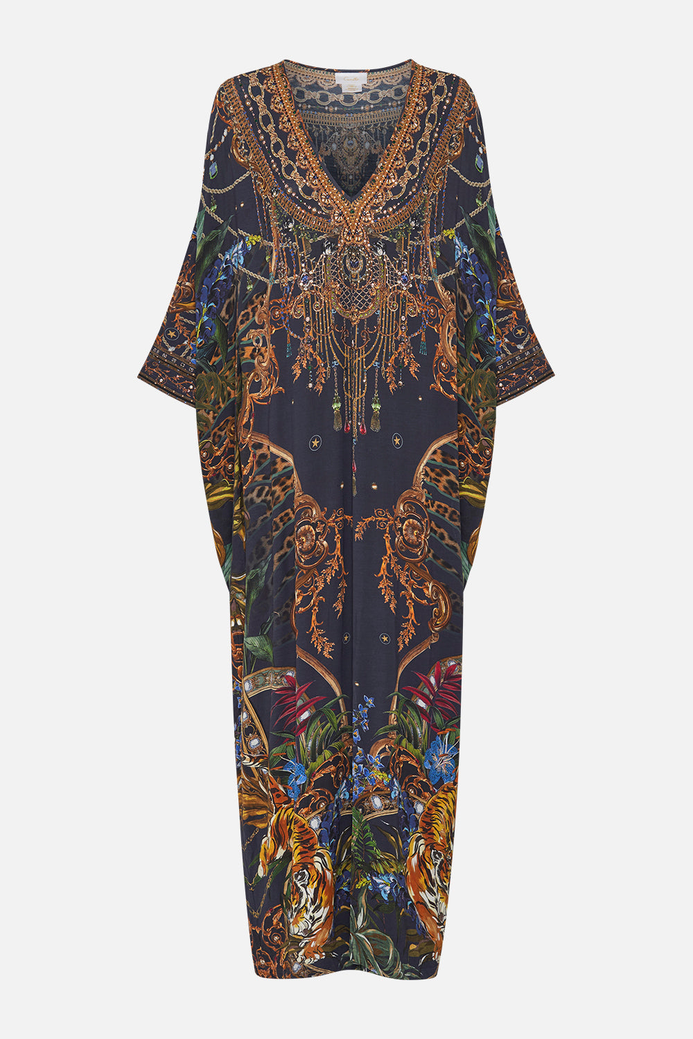 V NECK BATWING KAFTAN TIGER TALES