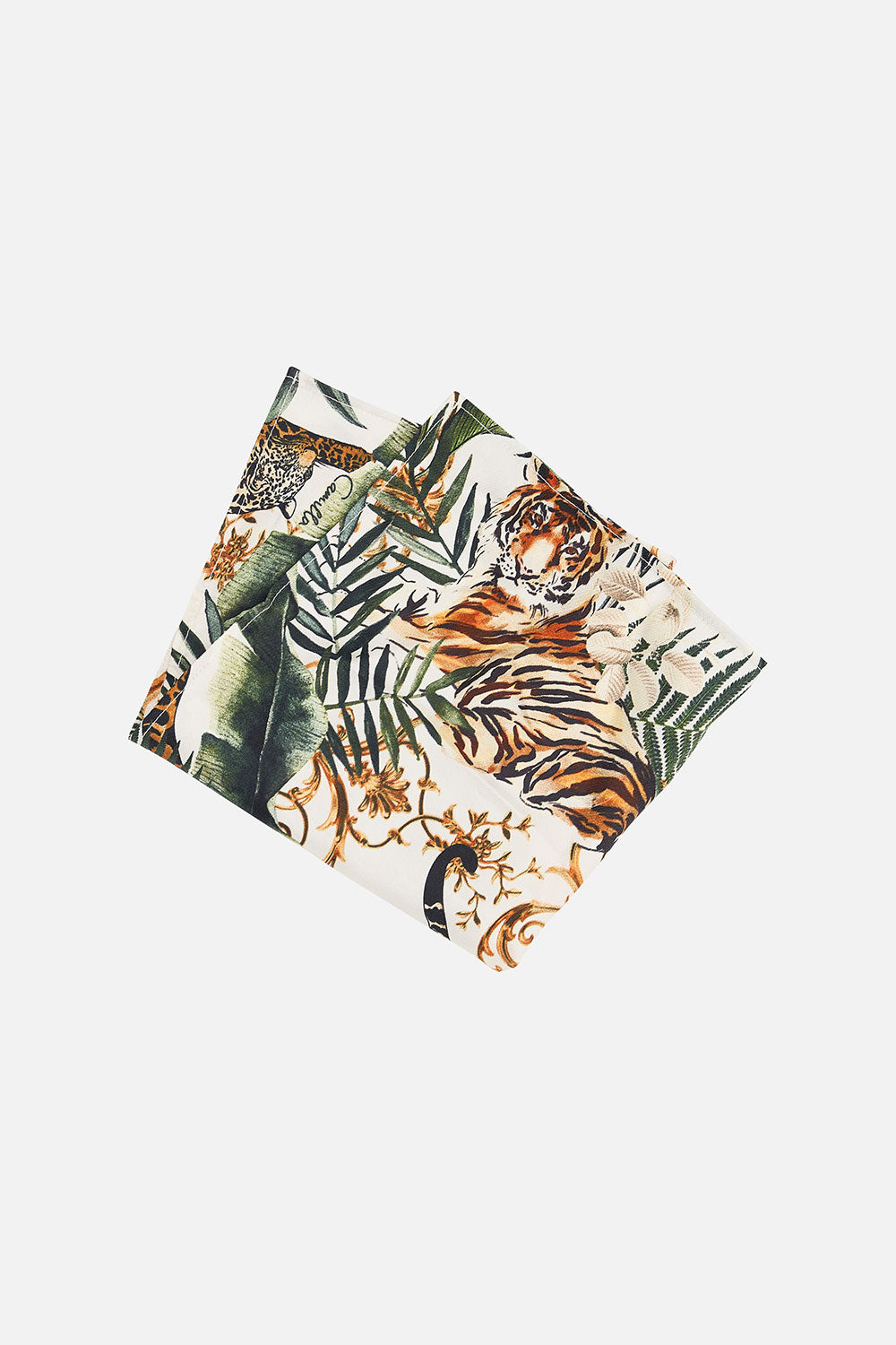 TIE + POCKET SQUARE GIFT PACK TIGER TRAP