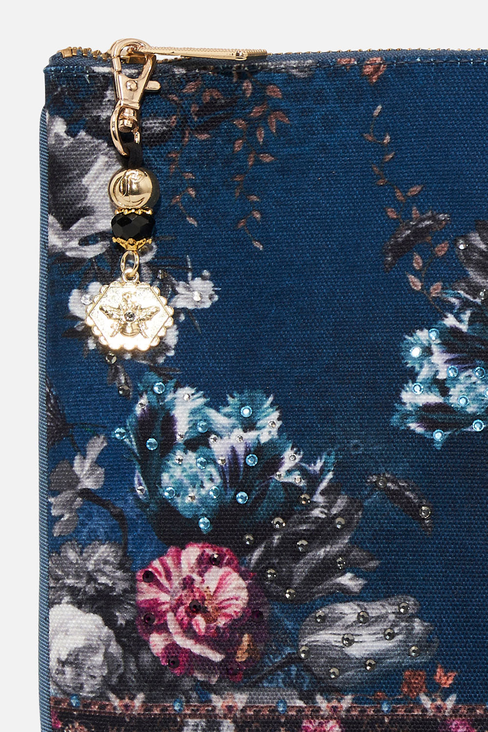 SMALL CANVAS CLUTCH NOT A WALLFLOWER