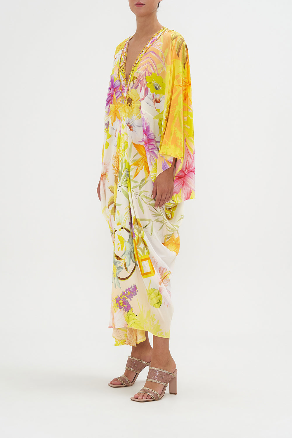 T SHAPE LONG KAFTAN HOW DOES YOUR GARDEN GROW