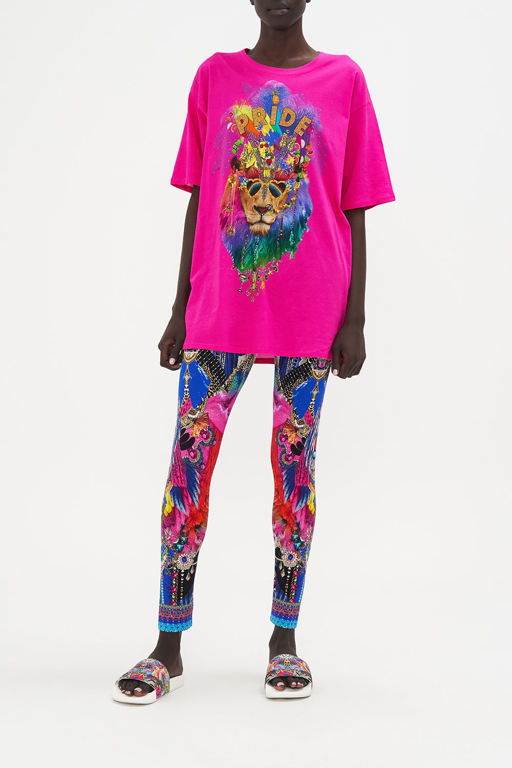 Oversize Band Tee Dancing With Destiny print by CAMILLA