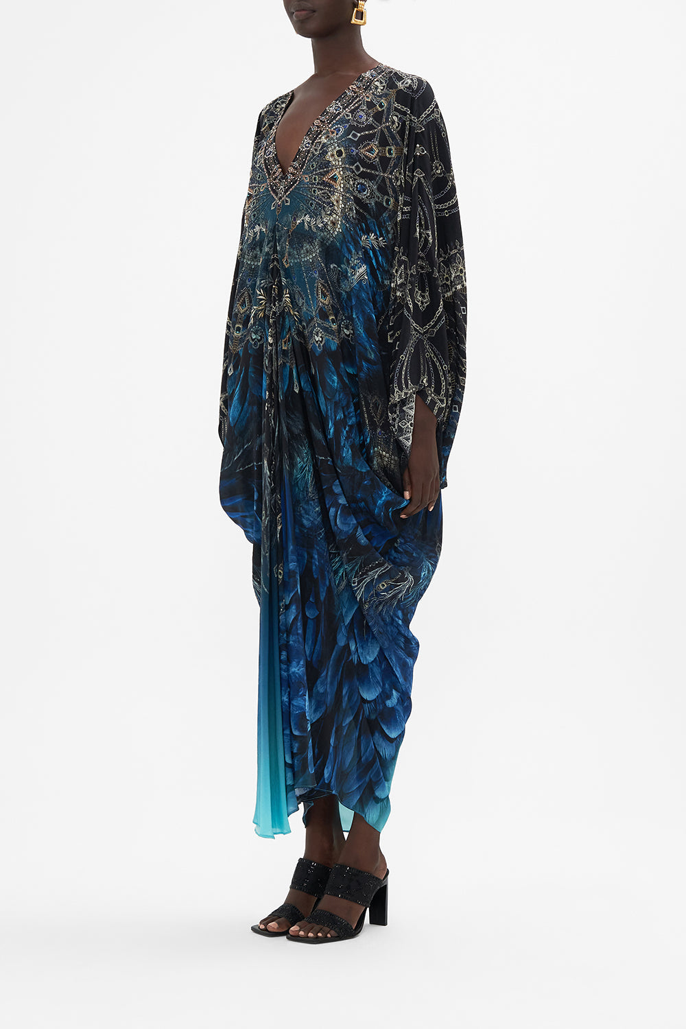 T SHAPE LONG KAFTAN GROUND CONTROL