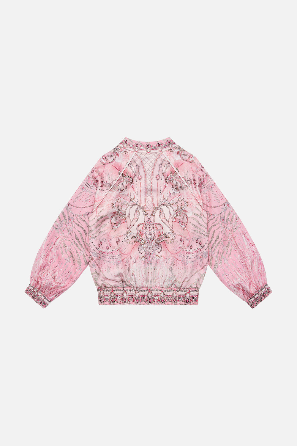 KIDS SELF COLLAR BOMBER JACKET 12-14 STARSHIP SISTAS