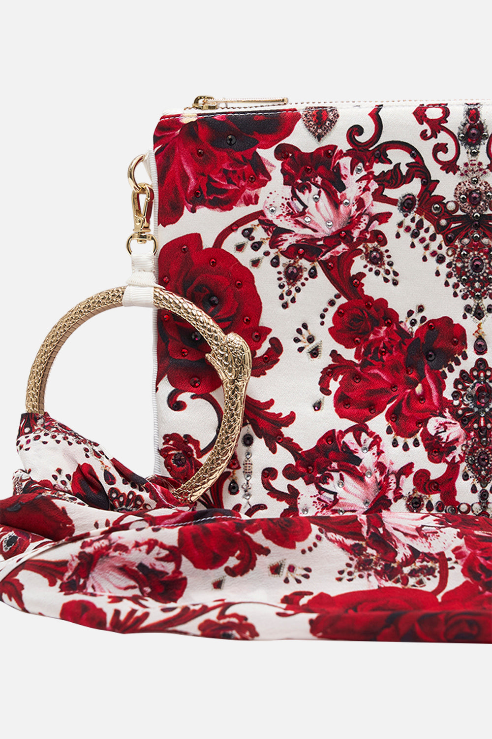 RING SCARF CLUTCH CROWN OF THORNS