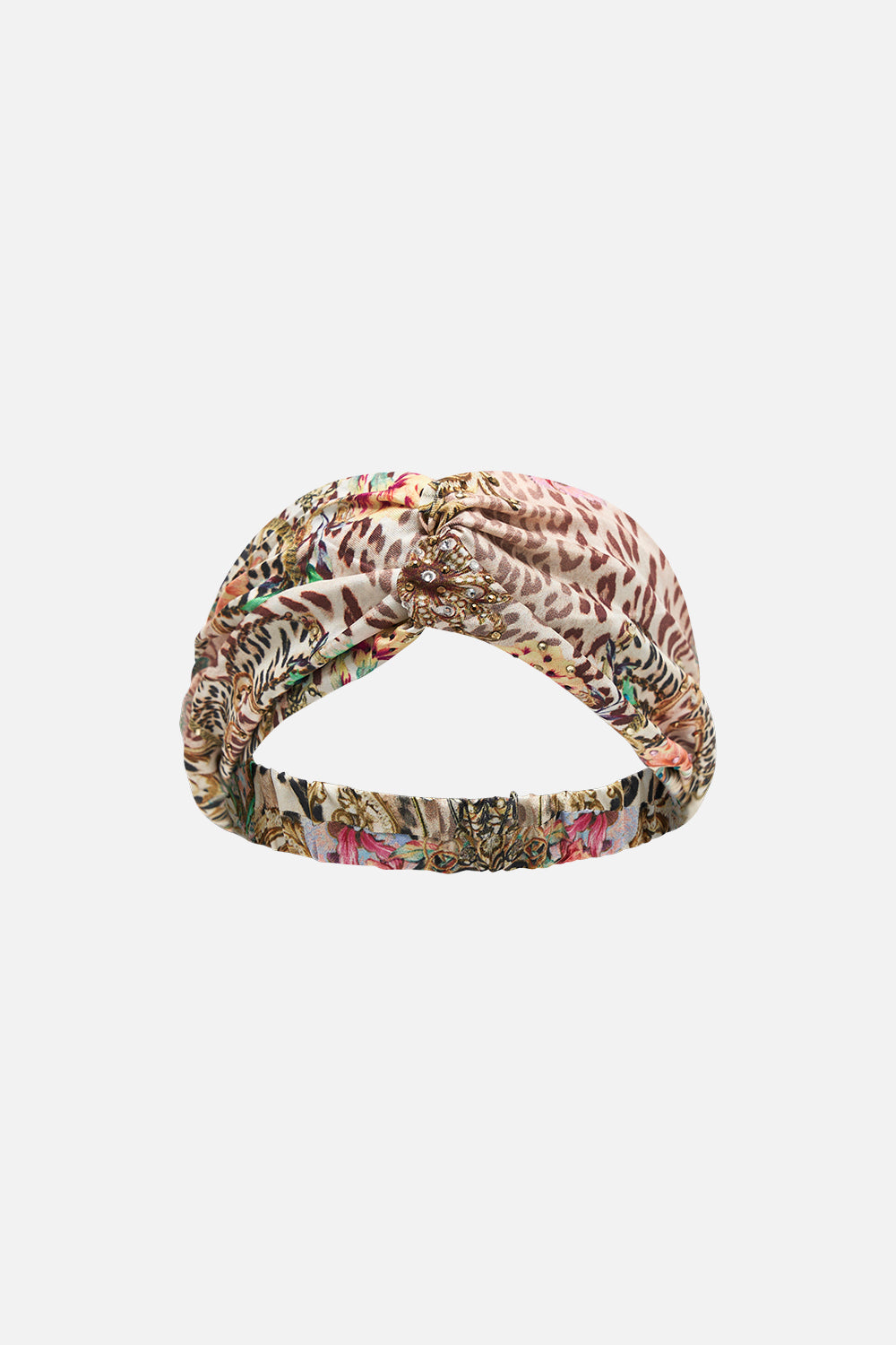 Woven Twist Headband Queen Atlantis print by CAMILLA