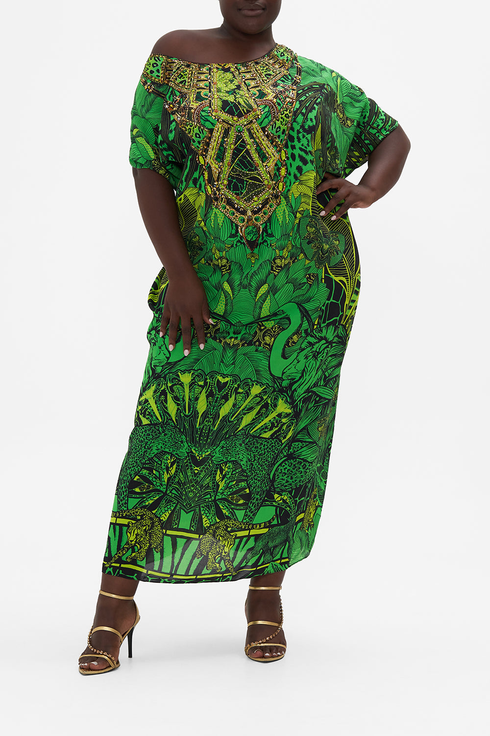 ROUND NECK KAFTAN GORILLA GROOVE