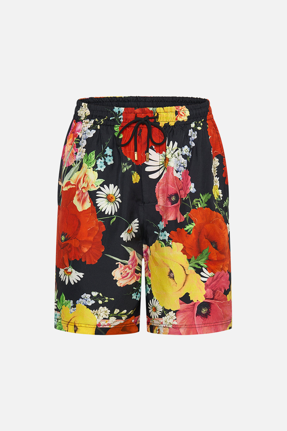 Relaxed Baggy Walk Short Divine Divinity print by CAMILLA
