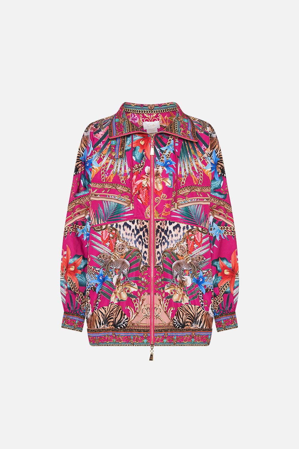 OVERSIZED ZIP FRONT JACKET GAIAS GIRL