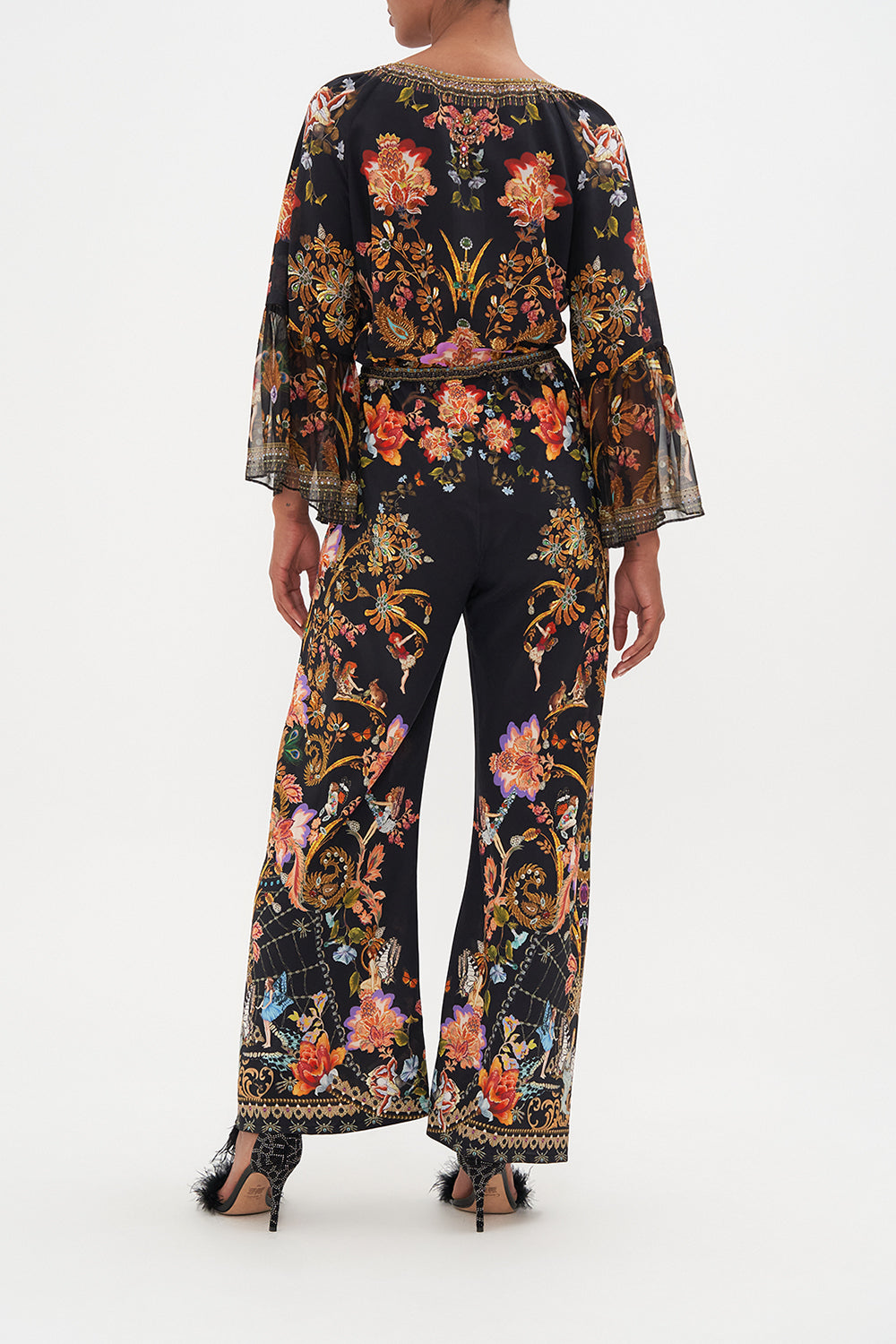 BIAS CUT DRAWSTRING PANT TO CATCH A SPIDER