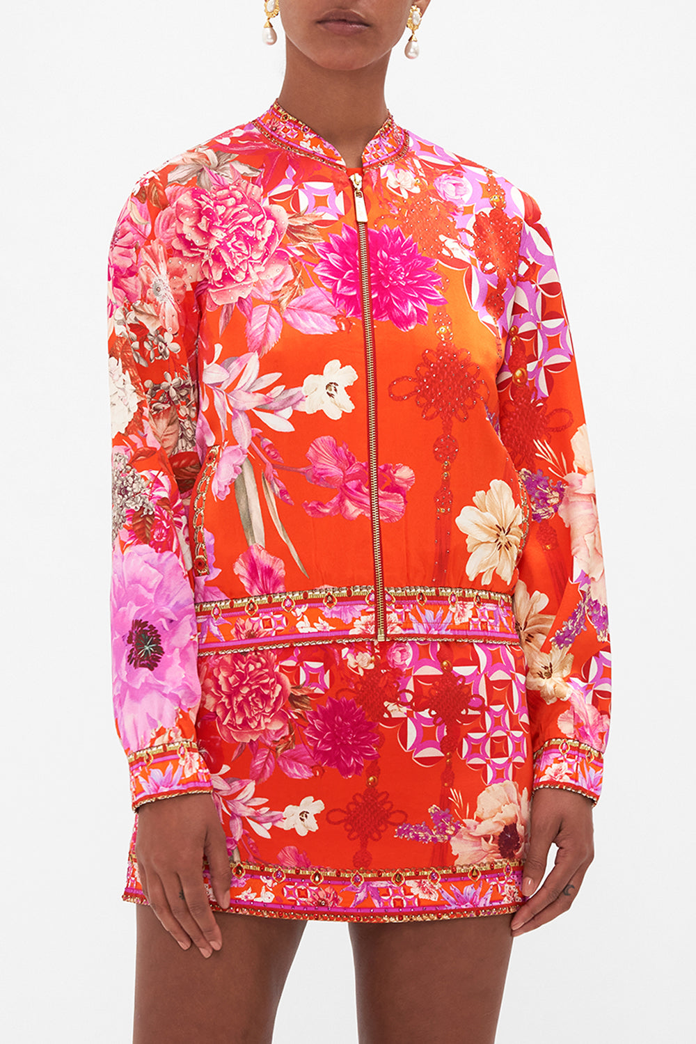 BOMBER JACKET SECRET GARDEN