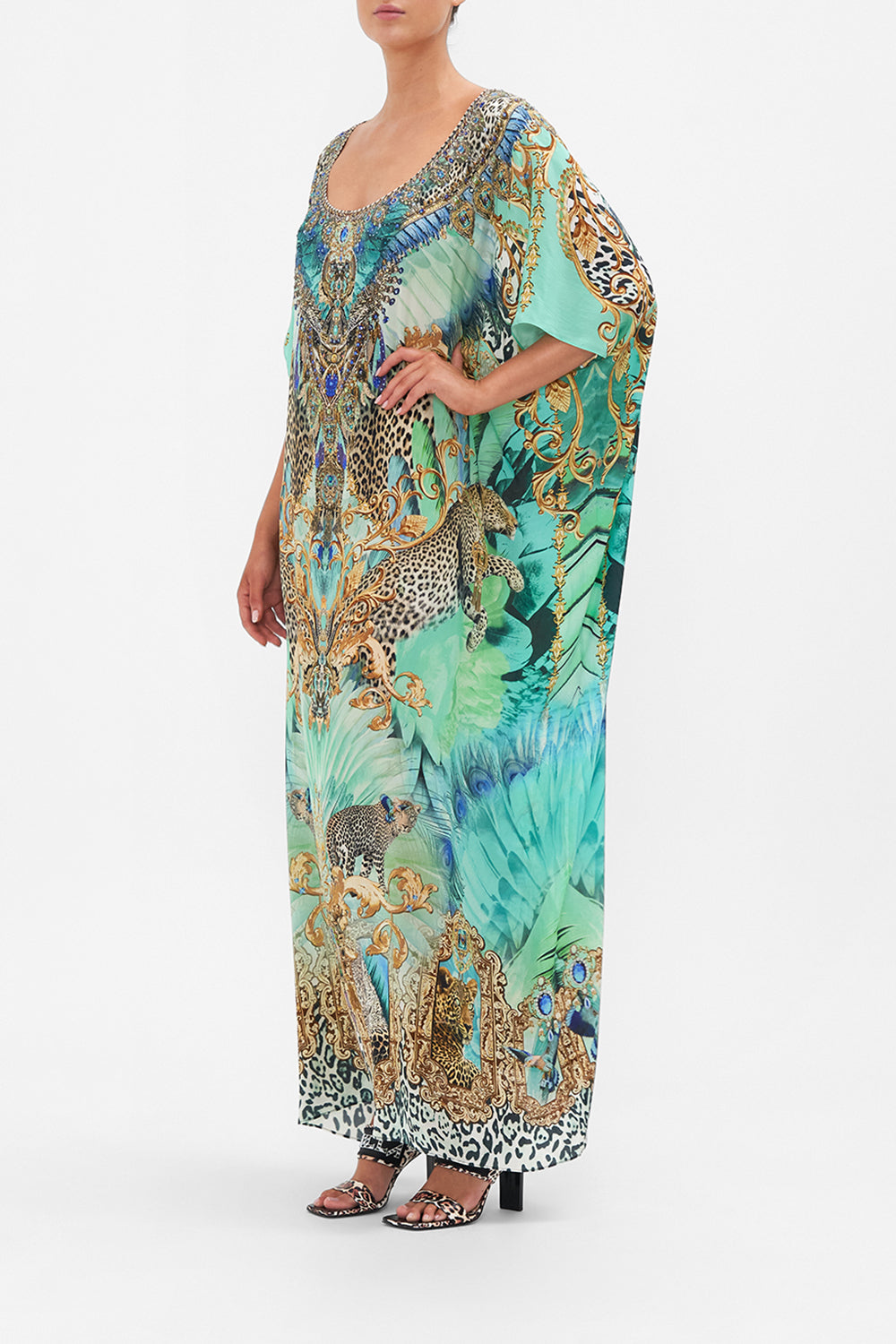 ROUND NECK KAFTAN LAY OF THE LAND